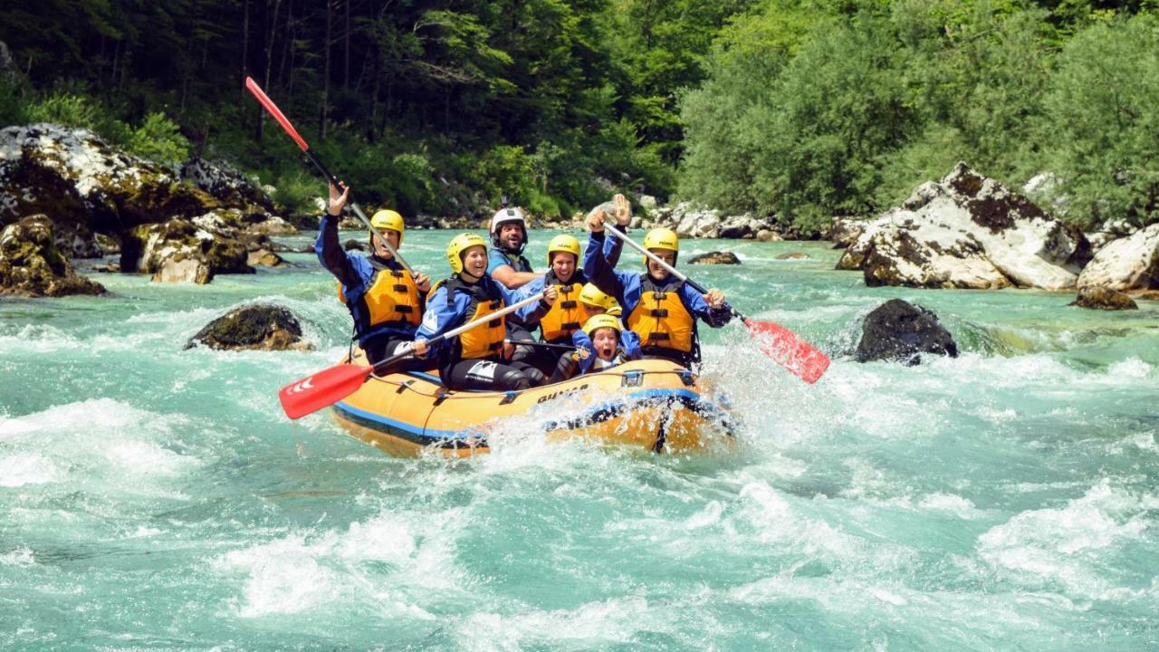 Apartments Skok With Rafting And Free Parking Bovec Exterior foto